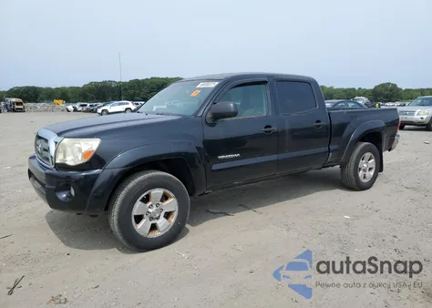 2007 Toyota Tacoma Double Cab Long Bed из США, поврежденный, VIN 5TEMU52N87Z433779